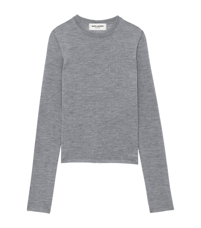 Saint Laurent Saint Laurent Wool-Blend Sweater