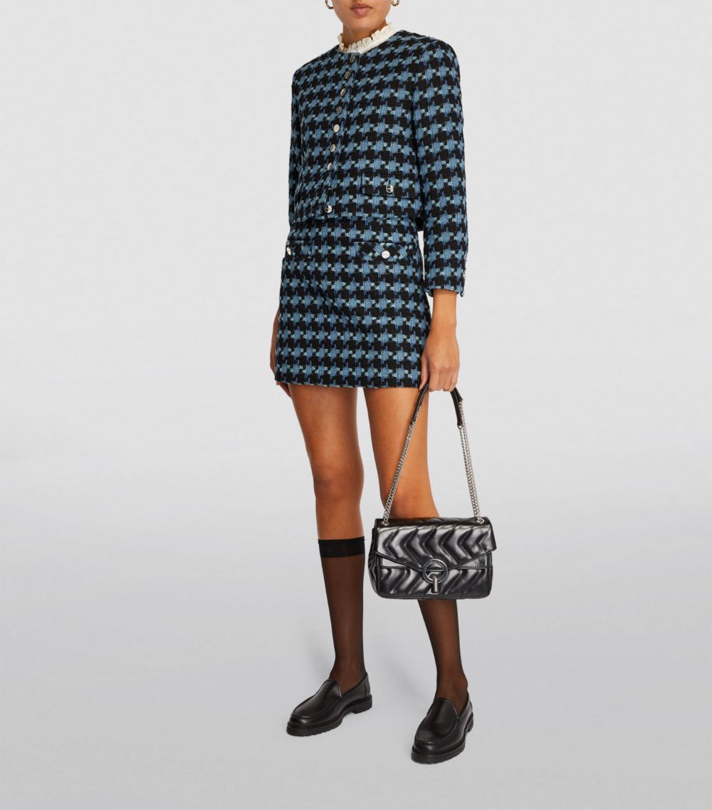  Sandro Tweed Mini Skirt