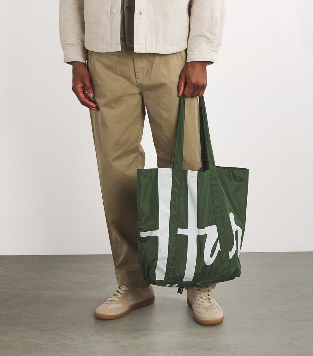 Harrods Harrods Logo Pocket Shopper Bag