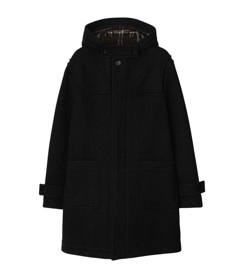 Burberry Burberry Wool Hooded Coat