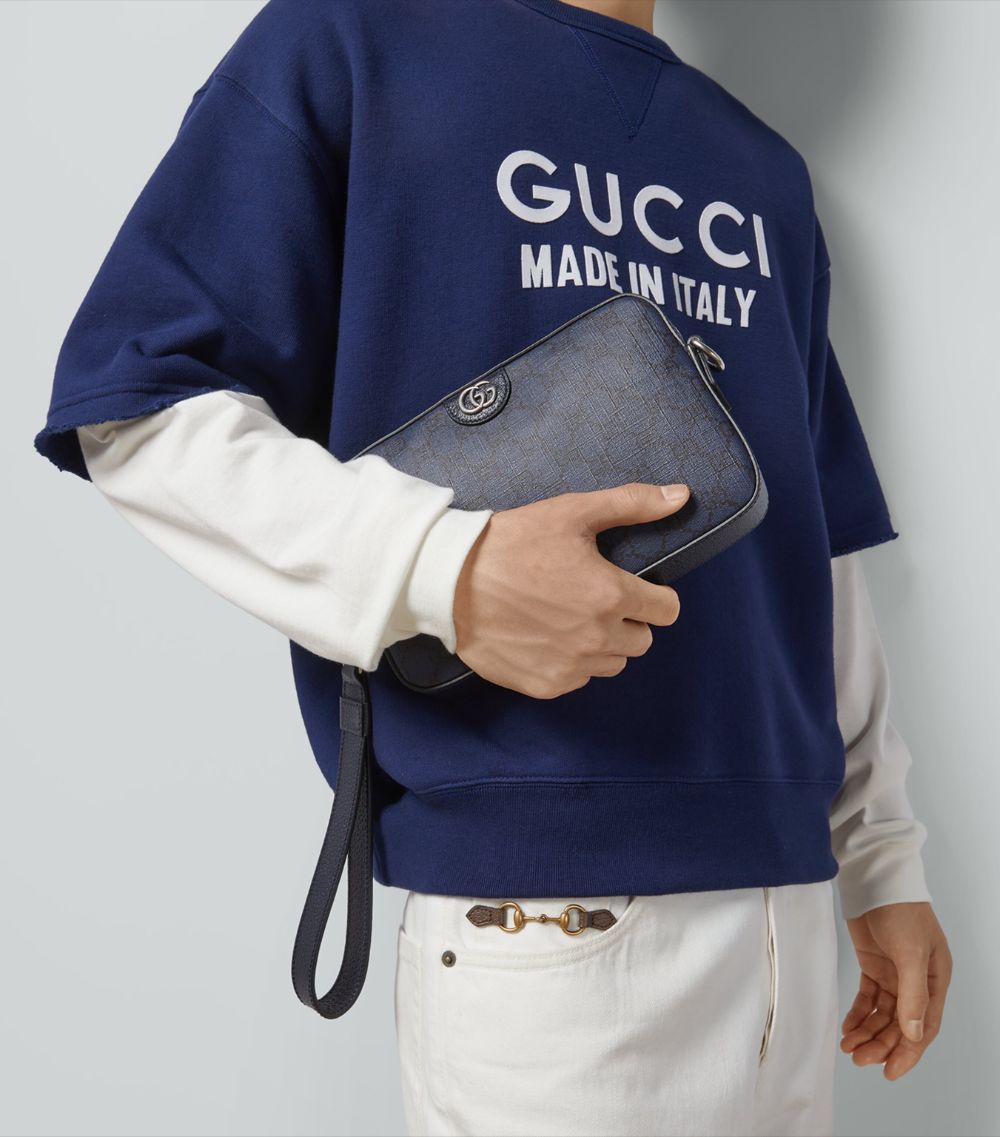 Gucci Gucci Gg Supreme Ophidia Shoulder Bag