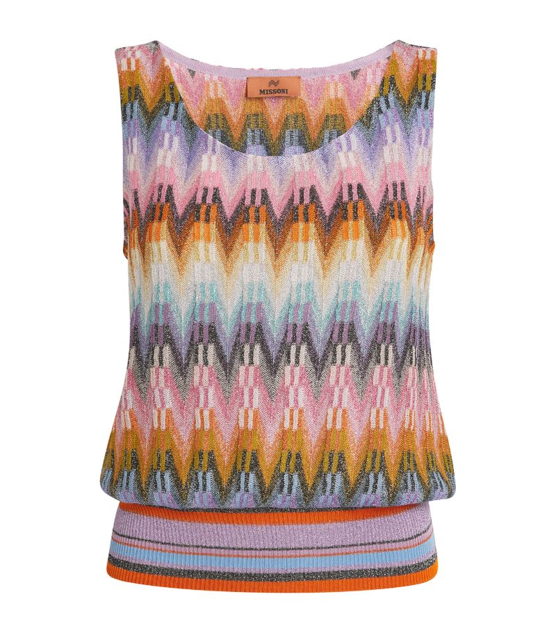 Missoni Missoni Chevron-Knit Tank Top