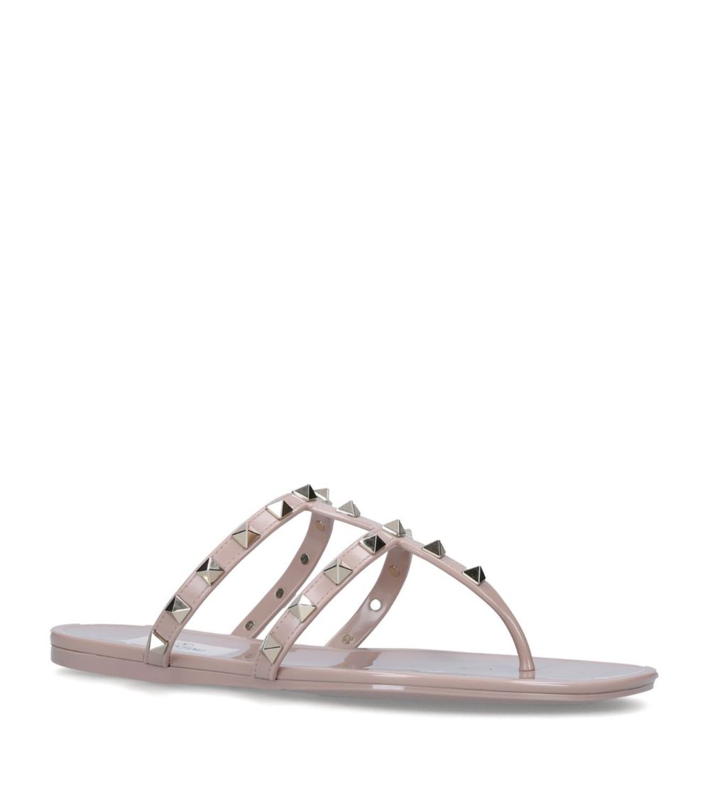 VALENTINO GARAVANI Valentino Garavani Rubber Rockstud Sandals