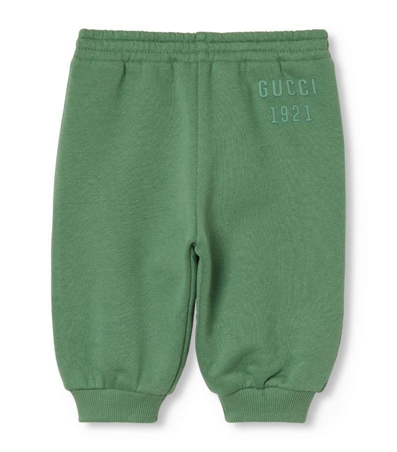 Gucci Gucci Kids Cotton 1921 Sweatpants (3-24 Months)