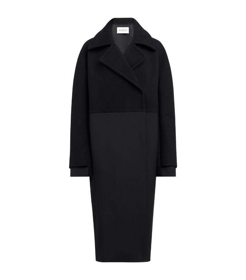 Alaïa Alaïa Stretch-Virgin Wool Coat