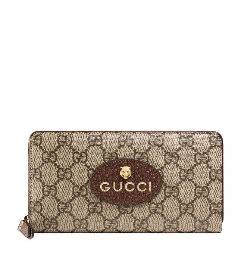 Gucci Gucci Neo Vintage Supreme Zip Wallet