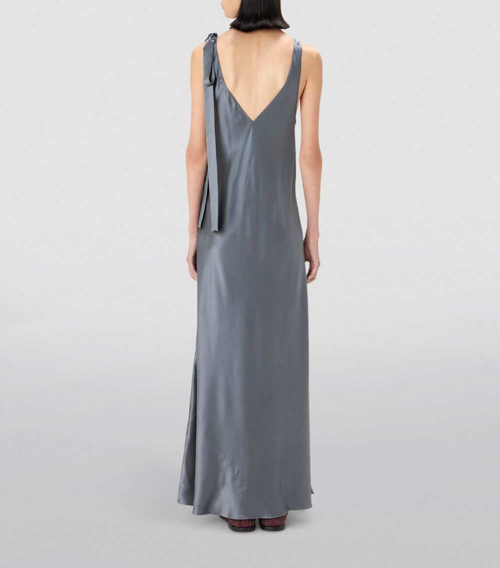 Jw Anderson Jw Anderson Tie-Detail Maxi Dress