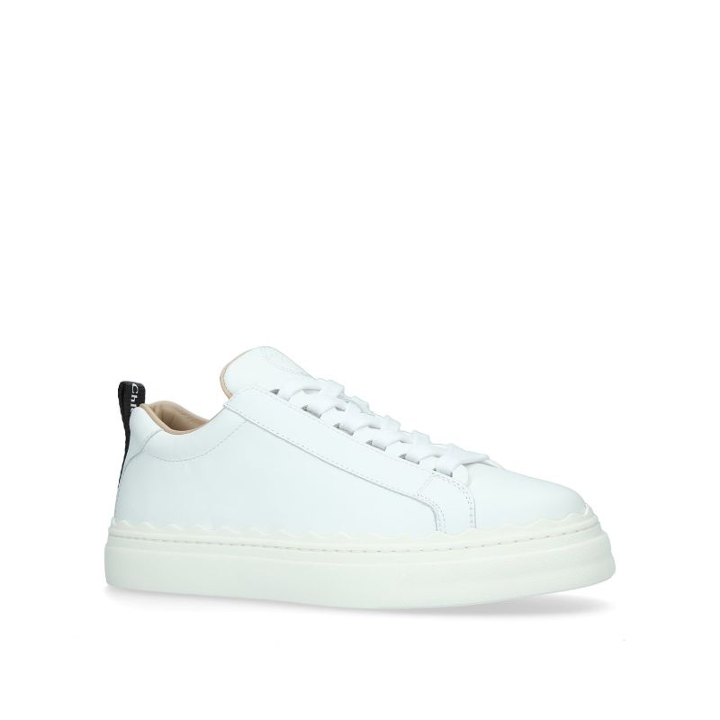 Chloé Chloé Leather Lauren Sneakers