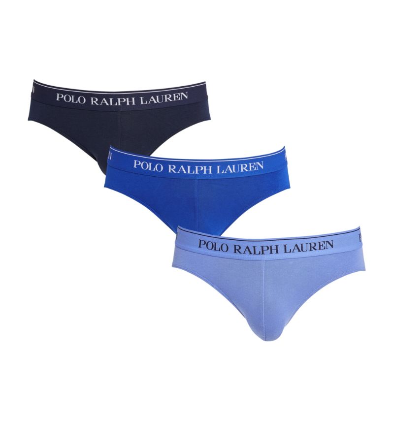 Polo Ralph Lauren Polo Ralph Lauren Stretch-Cotton Low-Rise Briefs (Pack Of 3)