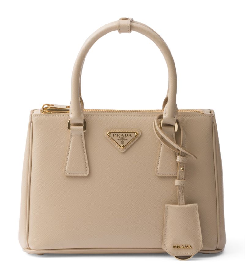 Prada Prada Small Leather Galleria Saffiano Top-Handle Bag