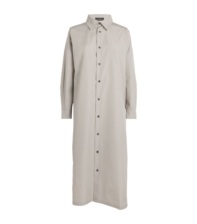 Eskandar Eskandar Cotton A-Line Shirt Dress