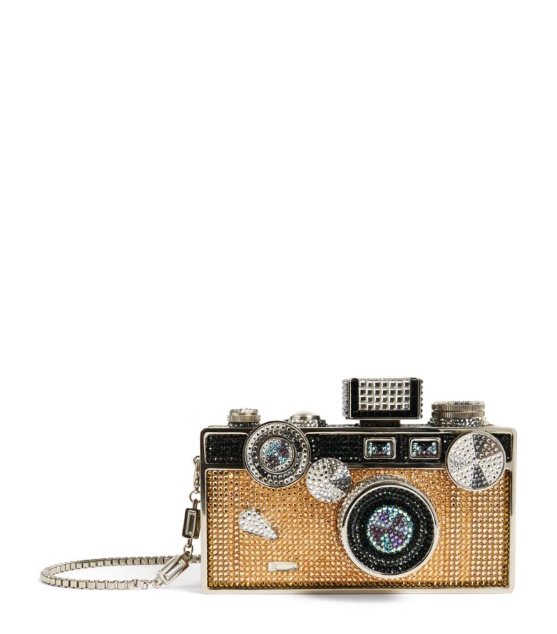 Judith Leiber Judith Leiber Embellished Camera Click Clutch Bag