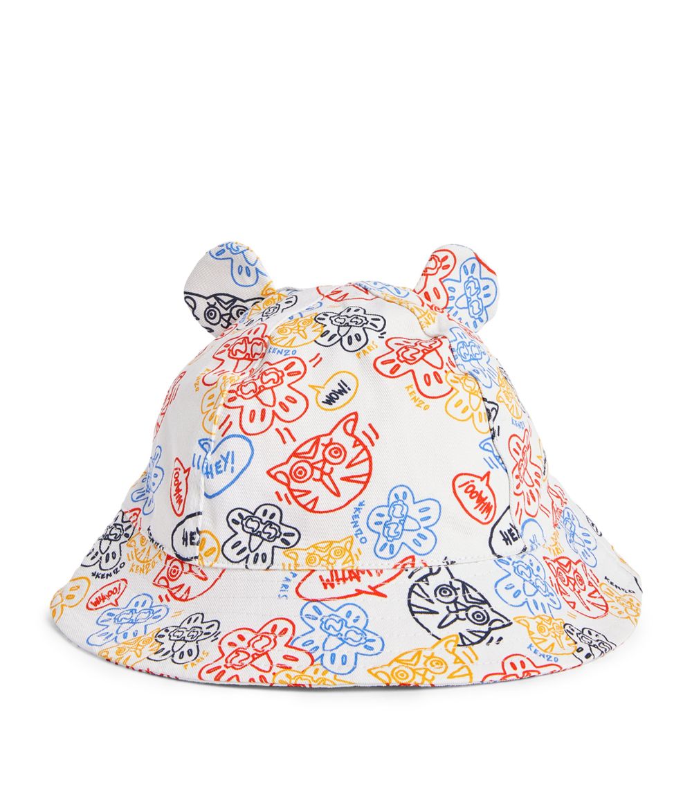 Kenzo Kids Kenzo Kids Cotton Bucket Hat