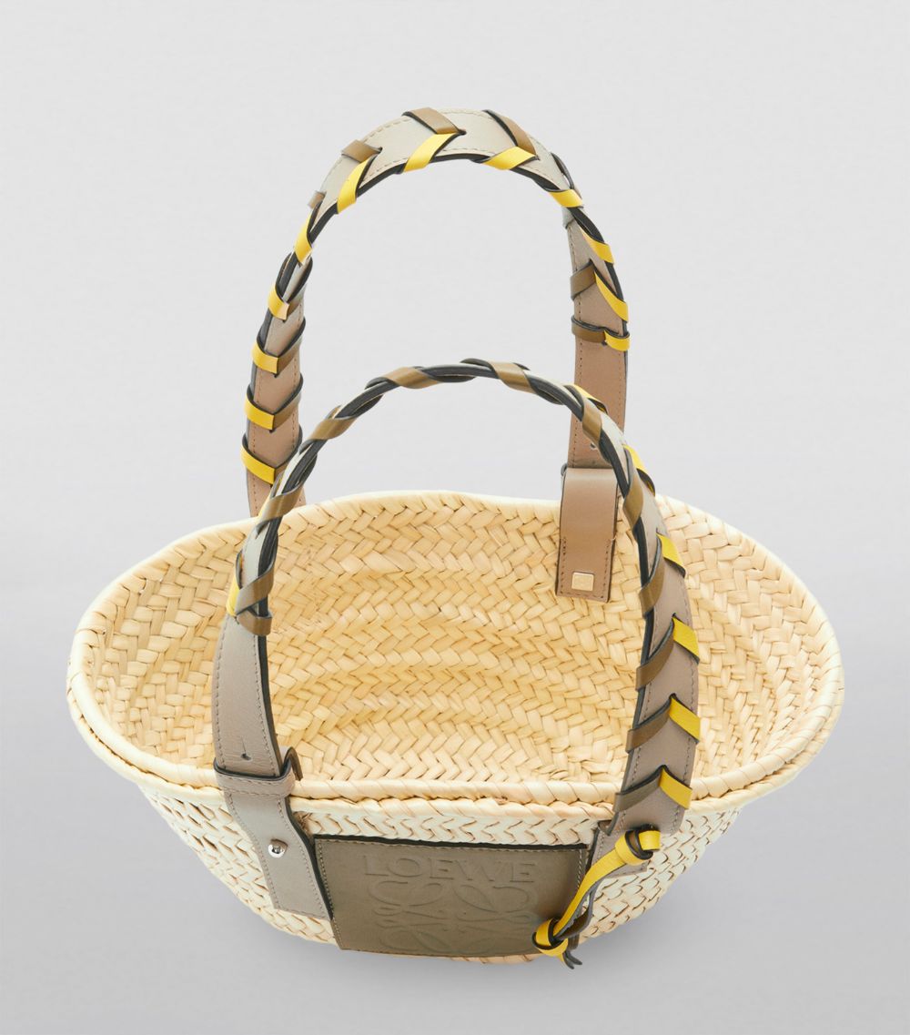 Loewe LOEWE x Paula's Ibiza Braided Handle Basket Bag