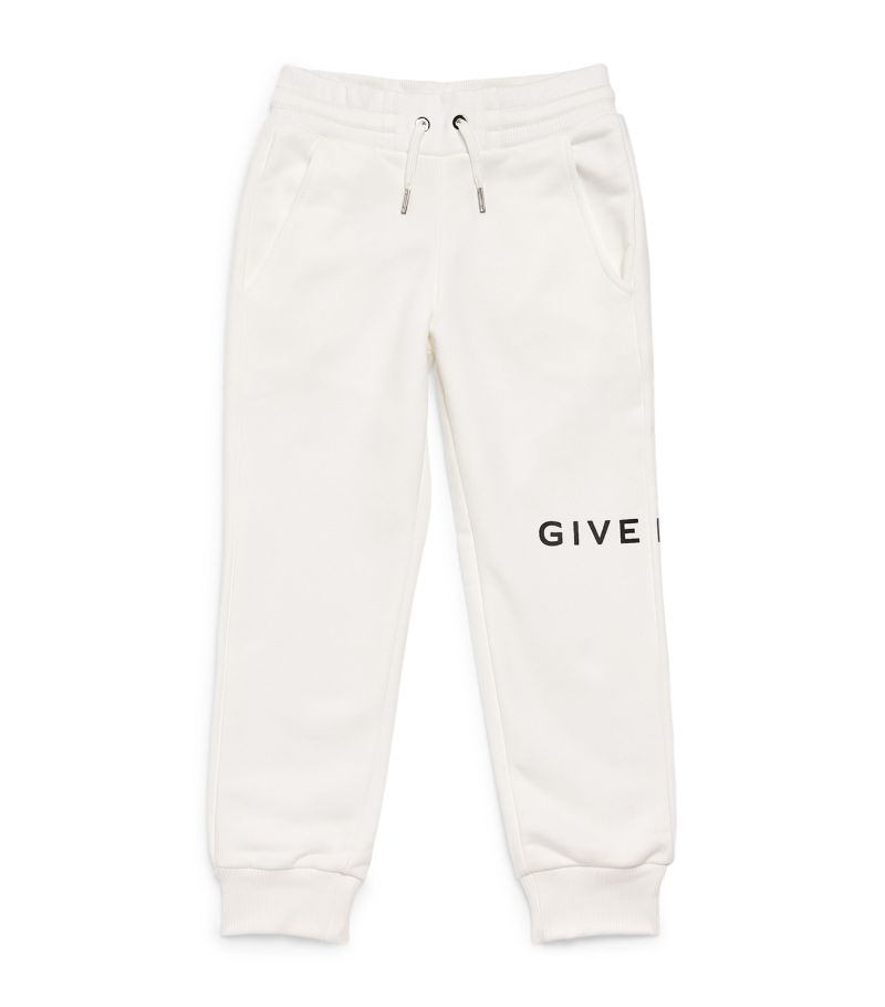 Givenchy Givenchy Kids Cotton-Blend Logo Sweatpants (4-12+ Years)