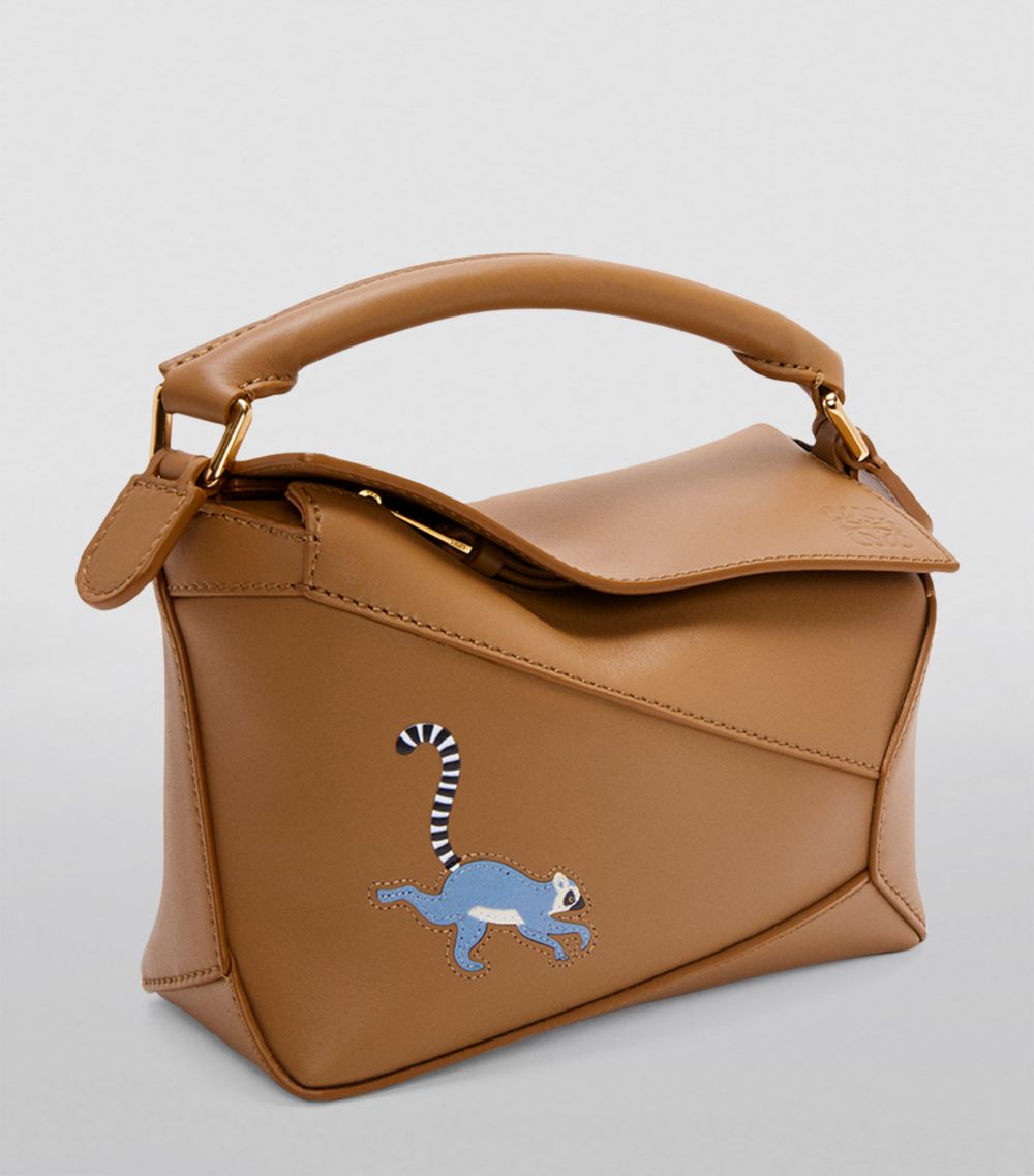 Loewe Loewe X Suna Fujita Mini Puzzle Edge Top-Handle Bag