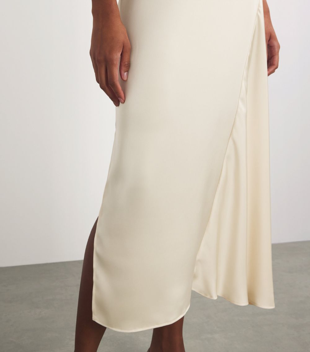 Weekend Max Mara Weekend Max Mara Satin Midi Skirt