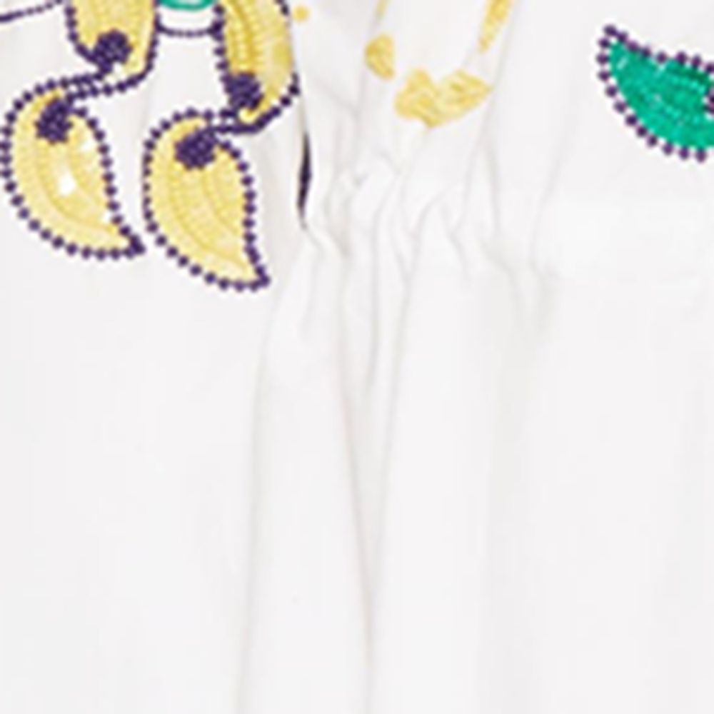 VALENTINO GARAVANI Valentino Garavani Bead-Embroidered Shirt Dress