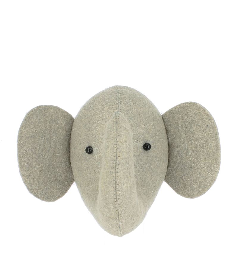 Fiona Walker Fiona Walker Mini Elephant Head Decoration (19Cm)