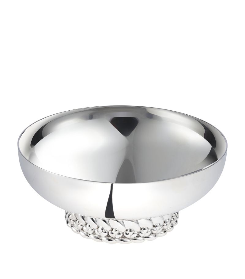 Christofle Christofle Silver-Plated Babylone Bowl (17Cm)