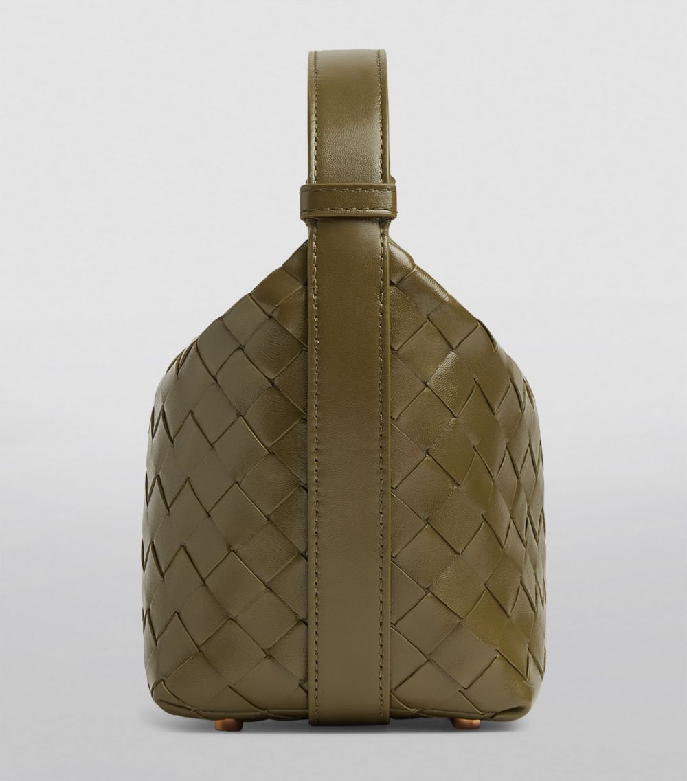 Bottega Veneta Bottega Veneta Candy Leather Wallace Top-Handle Bag