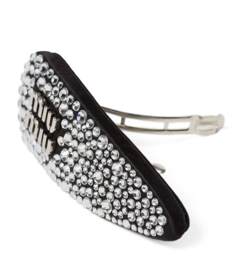 Miu Miu Miu Miu Embellished Duchesse Hair Clip