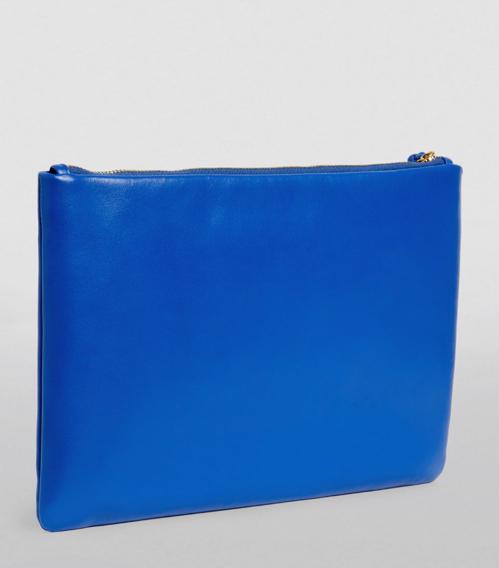 Anya Hindmarch Anya Hindmarch Leather Georgiana Clutch Bag