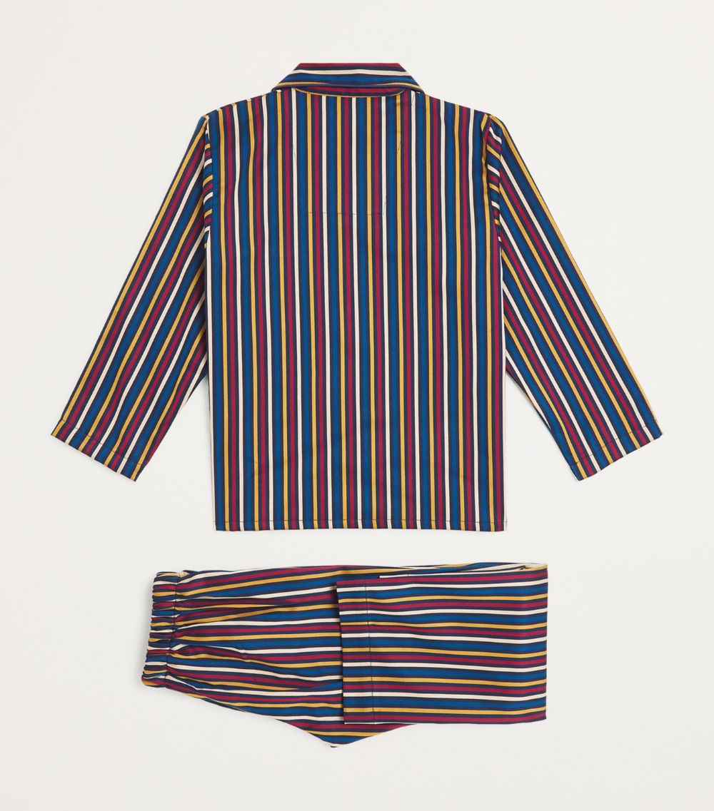 Derek Rose Derek Rose Kids Striped Wellington Pyjama Set (3-12 Years)