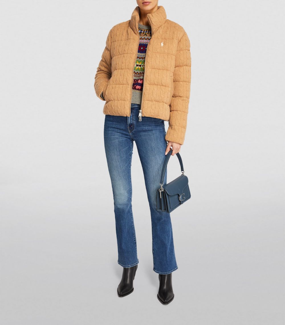 Polo Ralph Lauren Polo Ralph Lauren Wool-Cashmere Puffer Jacket