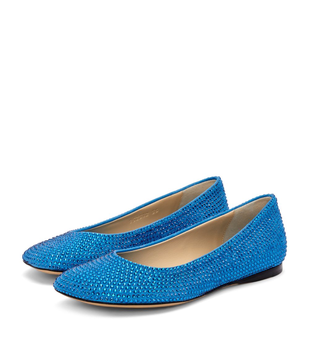 Loewe Loewe Toy Strass Ballerina Flats