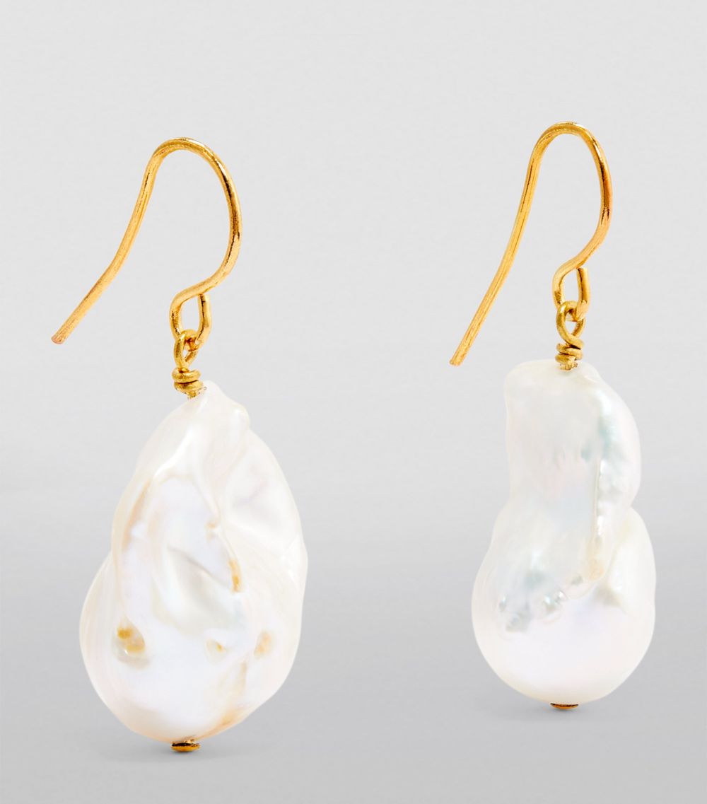 Jil Sander Jil Sander Pearl Droplet Earrings