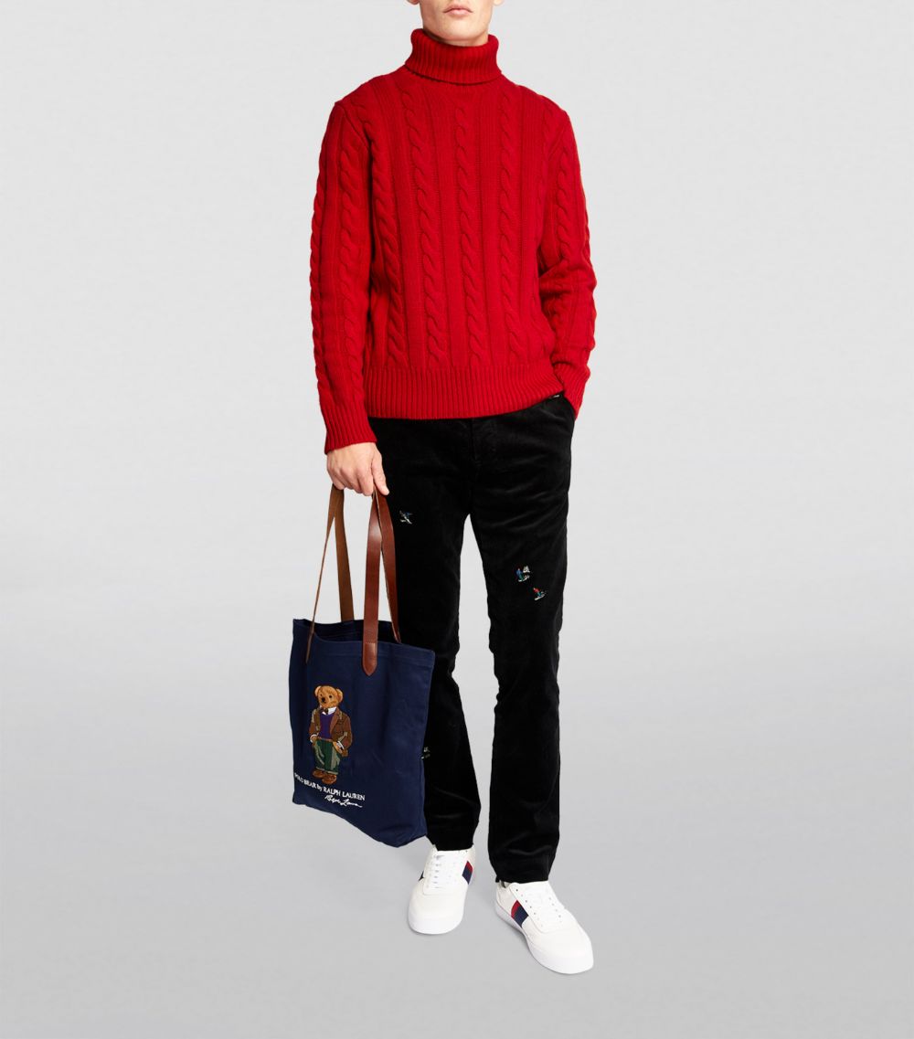 Ralph Lauren Ralph Lauren Wool-Cashmere Cable-Knit Sweater