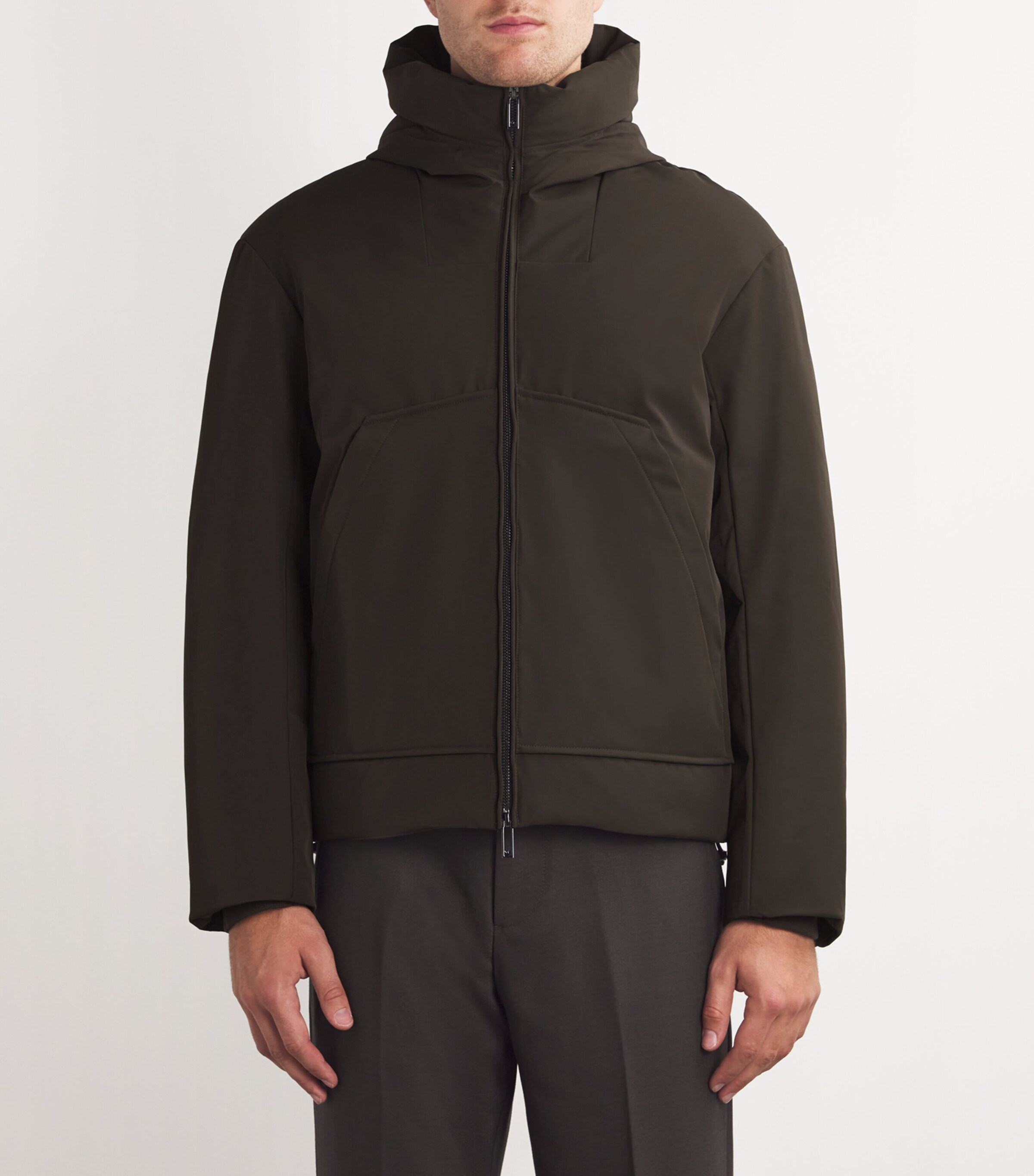 Emporio Armani Emporio Armani Down-Filled Zip-Up Jacket