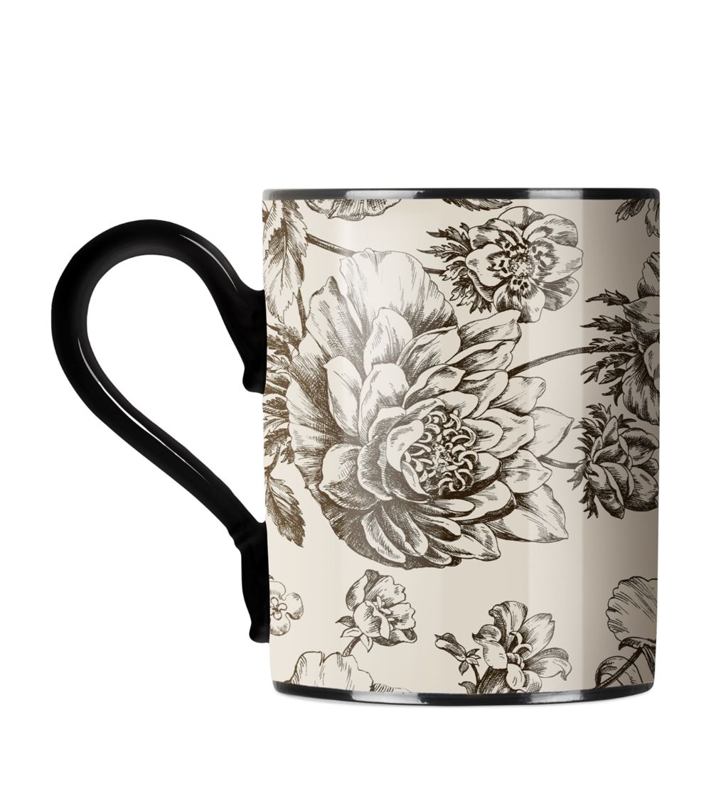 Gucci Gucci Flora Sketch Print Mug