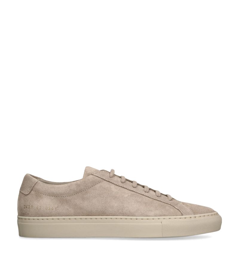 COMMON PROJECTS Common Projects Suede Original Achilles Low-Top Sneakers