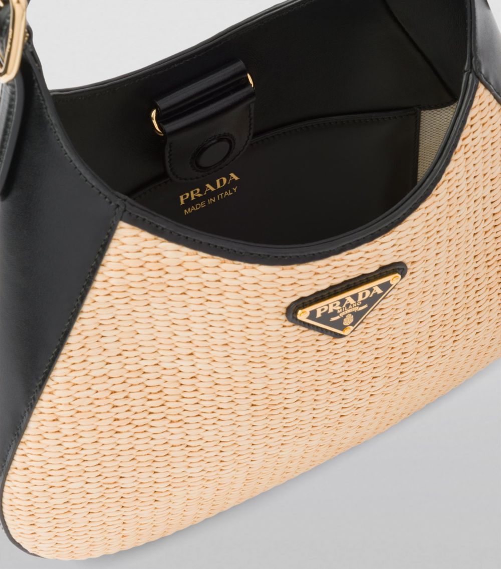 Prada Prada Woven Cleo Shoulder Bag