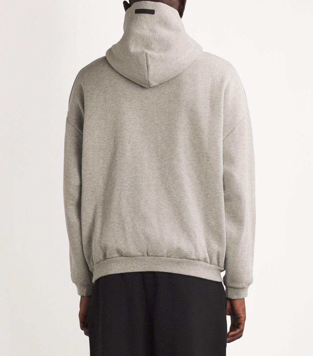 Fear Of God Essentials Fear Of God Essentials Cotton-Blend Logo Hoodie