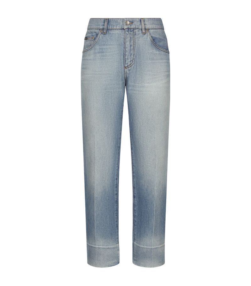 Dolce & Gabbana Dolce & Gabbana Cotton Straight Jeans