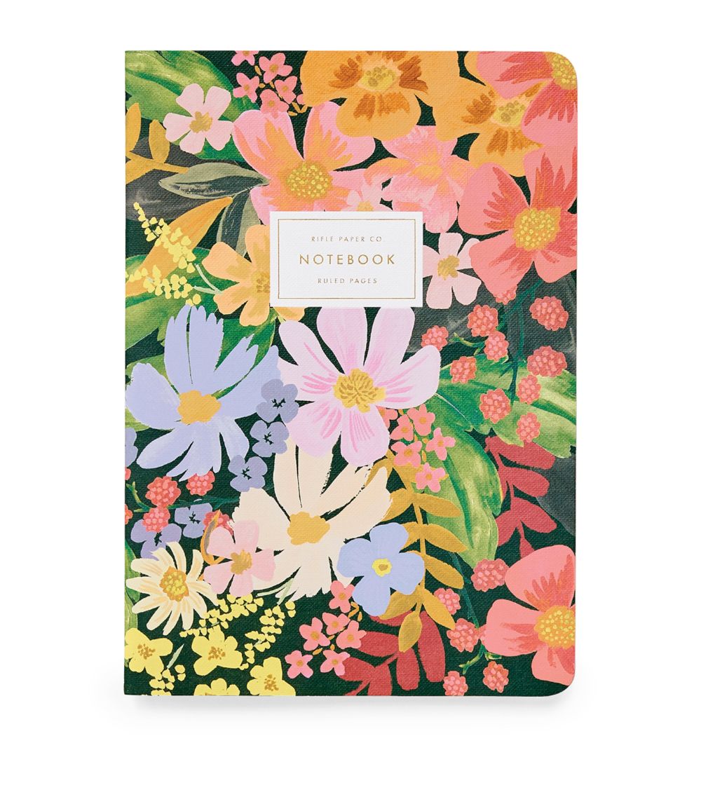 Rifle Paper Co. Rifle Paper Co. Marguerite Floral Print Notebooks (Set Of Three)