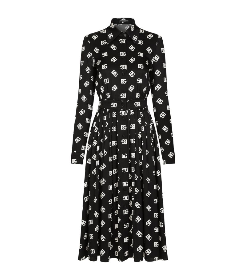 Dolce & Gabbana Dolce & Gabbana Dg Millennials Shirt Midi Dress