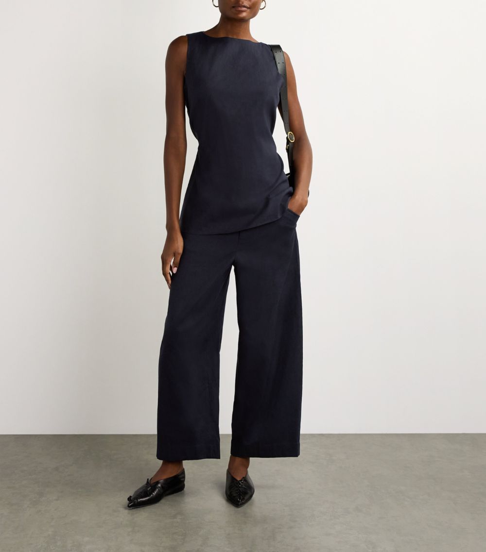 Rag & Bone Rag & Bone Linen-Blend Banks Trousers