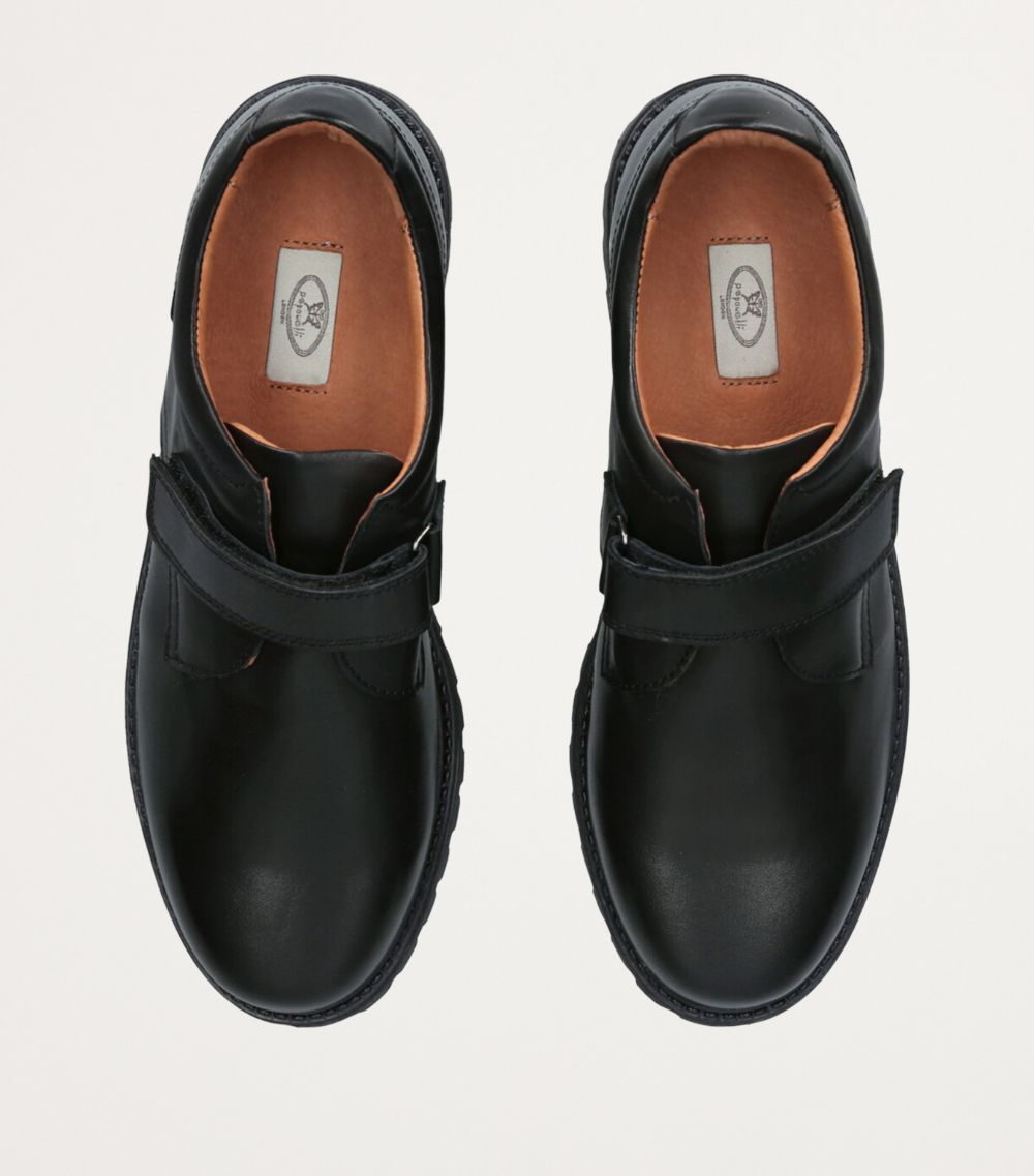 Papouelli Papouelli Leather Harry School Shoes