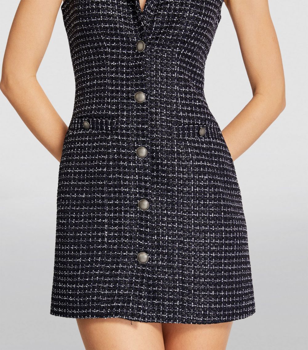 Alessandra Rich Alessandra Rich Tweed Sequinned Mini Dress