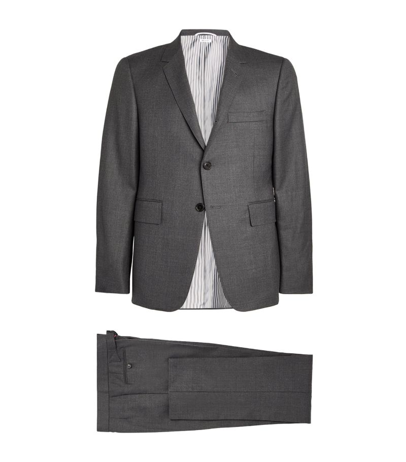 Thom Browne Thom Browne Wool 2-Piece Suit And Tie