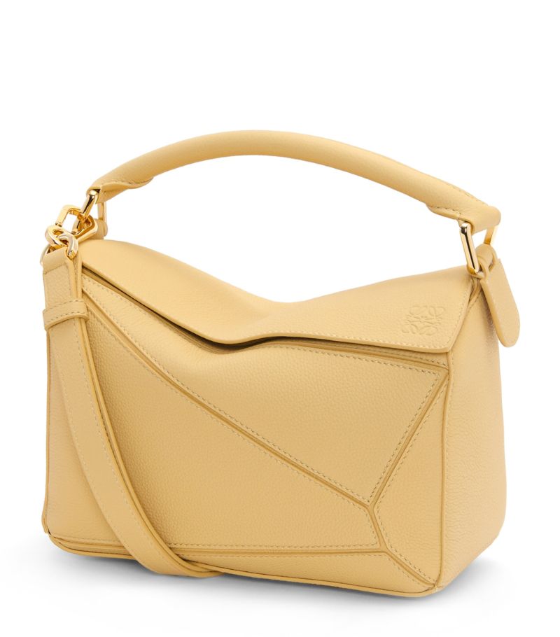 Loewe LOEWE Small Leather Puzzle Top-Handle Bag