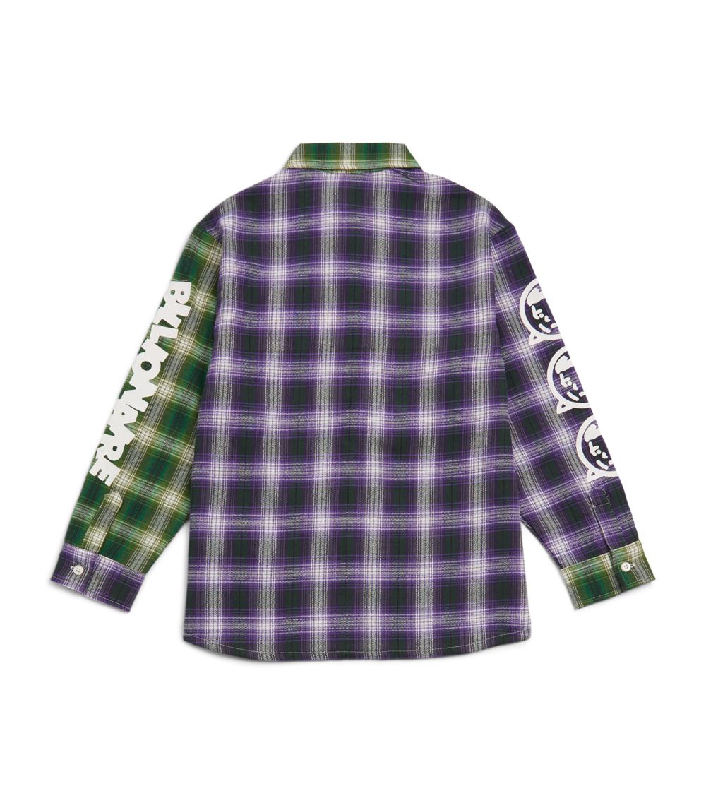 Billionaire Boys Club Billionaire Boys Club Cotton-Blend Checked Shirt (4-12 Years)