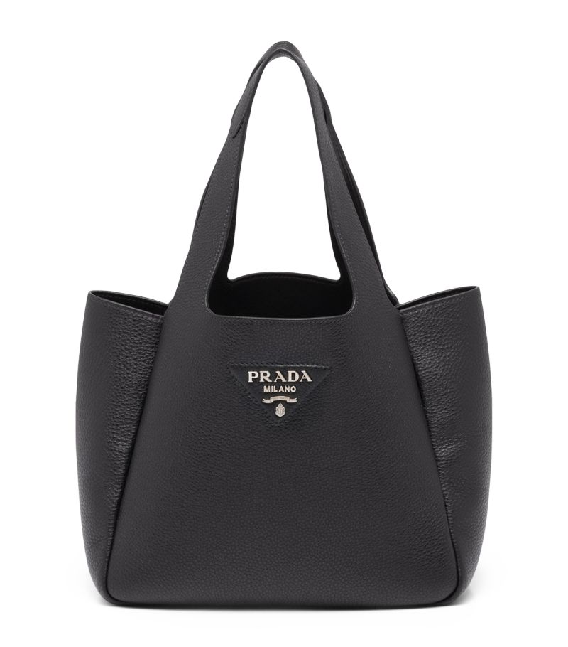 Prada Prada Medium Leather Tote Bag