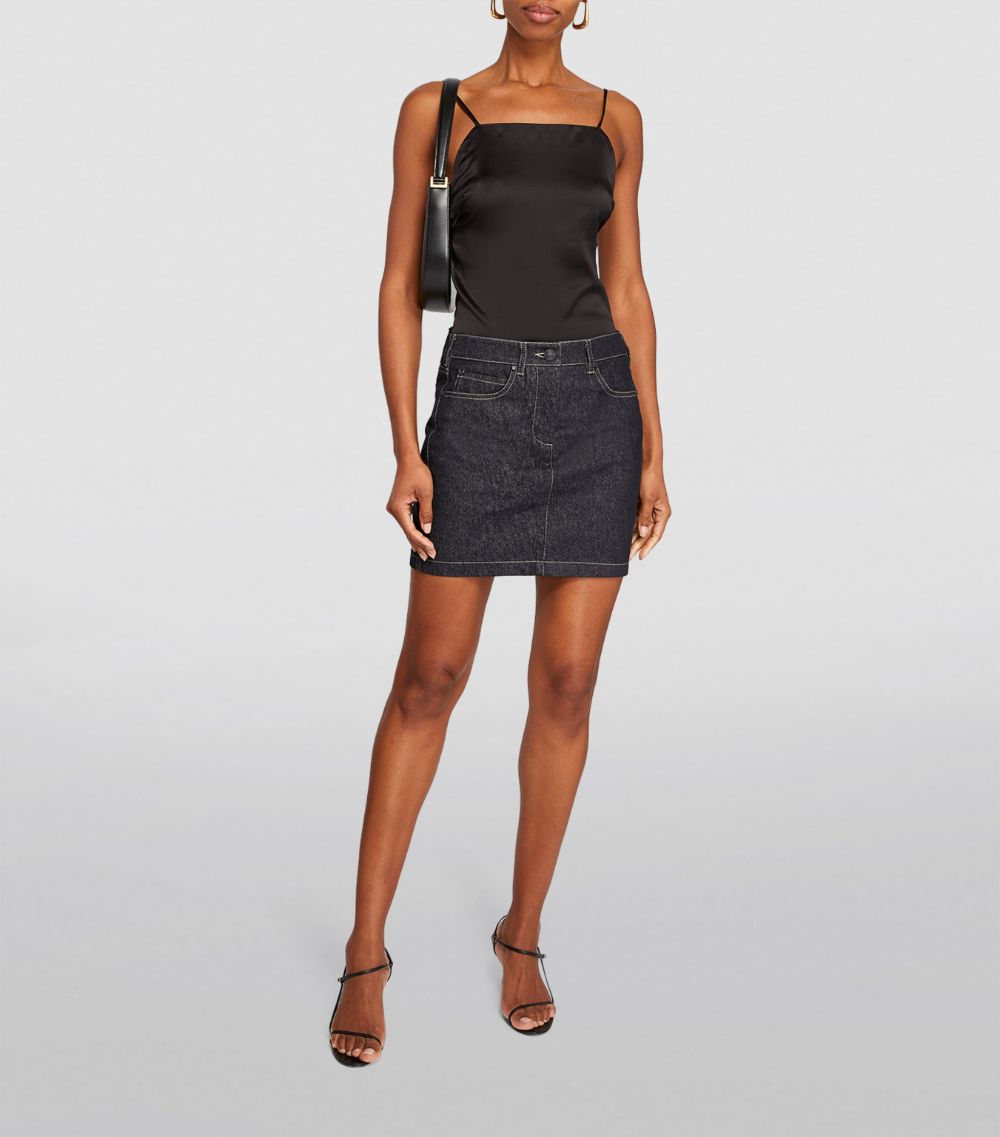 Max Mara Max Mara Denim Mini Skirt