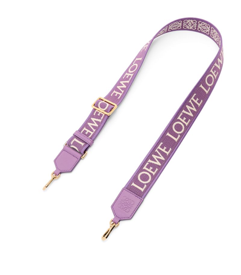 Loewe LOEWE Jacquard Anagram Strap