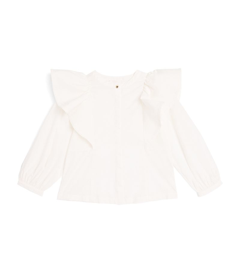 Chloé Kids Chloé Kids Ruffle-Detail Shirt (4-14 Years)